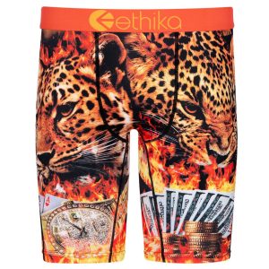 Ethika Underwear Boys Staple Fit Boxer Brief - CHEETAH STEEZ