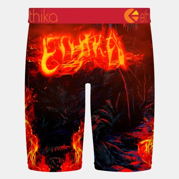 Ethika Underwear Men's Staple Fit Boxer Brief - FIRE WALKER - Image 2