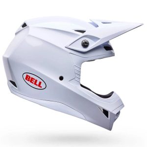 Bell MX-10 MIPS Motocross Helmet - GLOSS WHITE