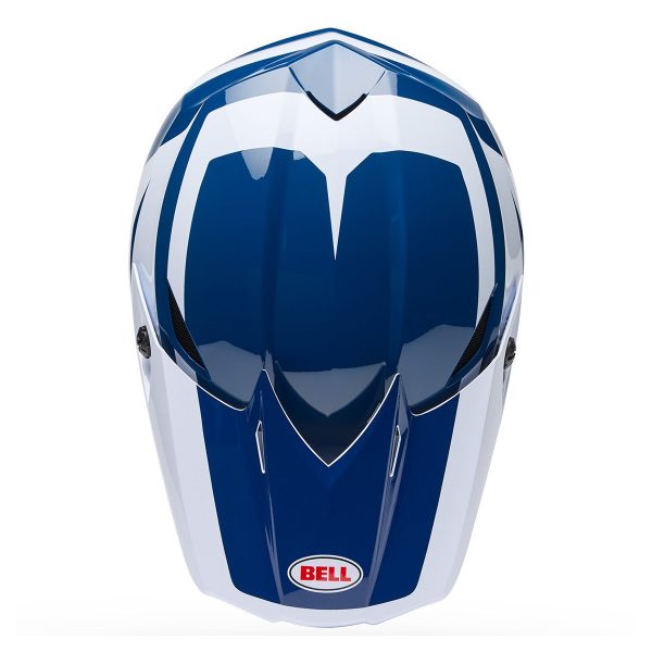 Bell MX-10 MIPS Motocross Helmet - TALON BLUE / WHITE