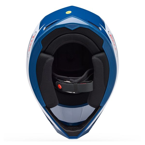 Bell MX-10 MIPS Motocross Helmet - TALON BLUE / WHITE