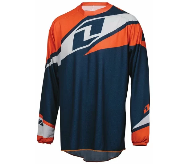 One Industries Atom Motocross Jersey - Navy / Orange