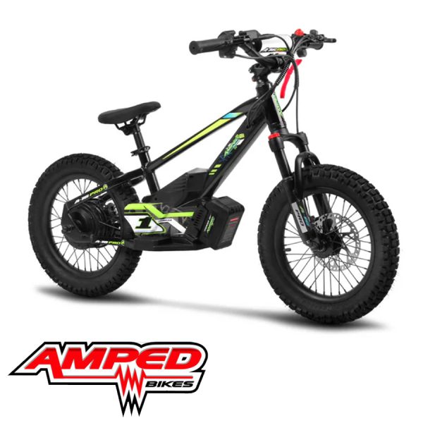 Amped A16 PRO Electric Balance Bike - BLACK