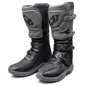 Jopa Black Grey Motocross Boots