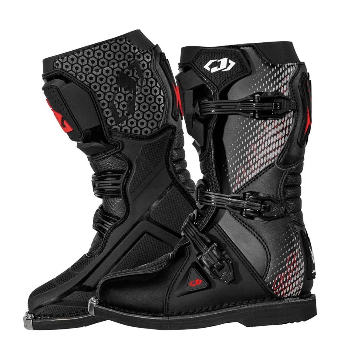 Kids Childs Youth Jopa Motocross Boots Black