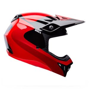 Bell MX-10 MIPS Motocross Helmet - WAVE RED / BLACK