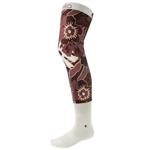 Ethika Mens Moto Socks Motocross Knee Brace - HAWAIIAN BLOOM