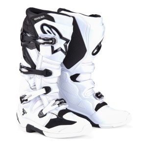 Alpinestars Tech 7 Motocross Boots White Black