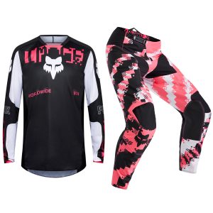 Fox Racing 180 Pants & Jersey - Digi Image Pink / Black