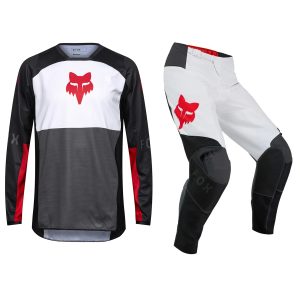 Fox Racing 180 Pants & Jersey - Flow White / Red