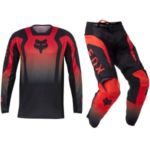 Fox Racing 180 Pants & Jersey - Lean Fluorescent Red