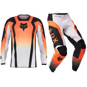Fox Racing 180 Motocross Kit Mx Pants & Jersey - LEAN FLUORESCENT ORANGE