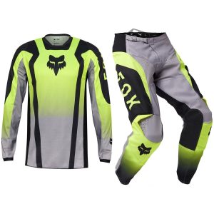 Fox Racing 180 Motocross Kit Mx Pants & Jersey - LEAN FLUORESCENT YELLOW