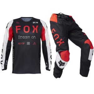 Fox Racing 180 Motocross Kit Mx Pants & Jersey - RACE SPEC FLUORESCENT RED