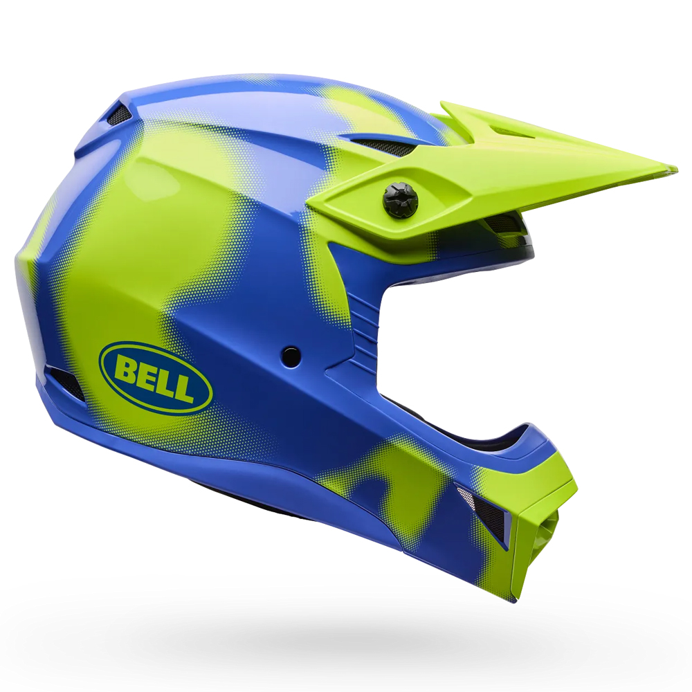 Bell MX-10 Mips Camo Fluorescent Yellow