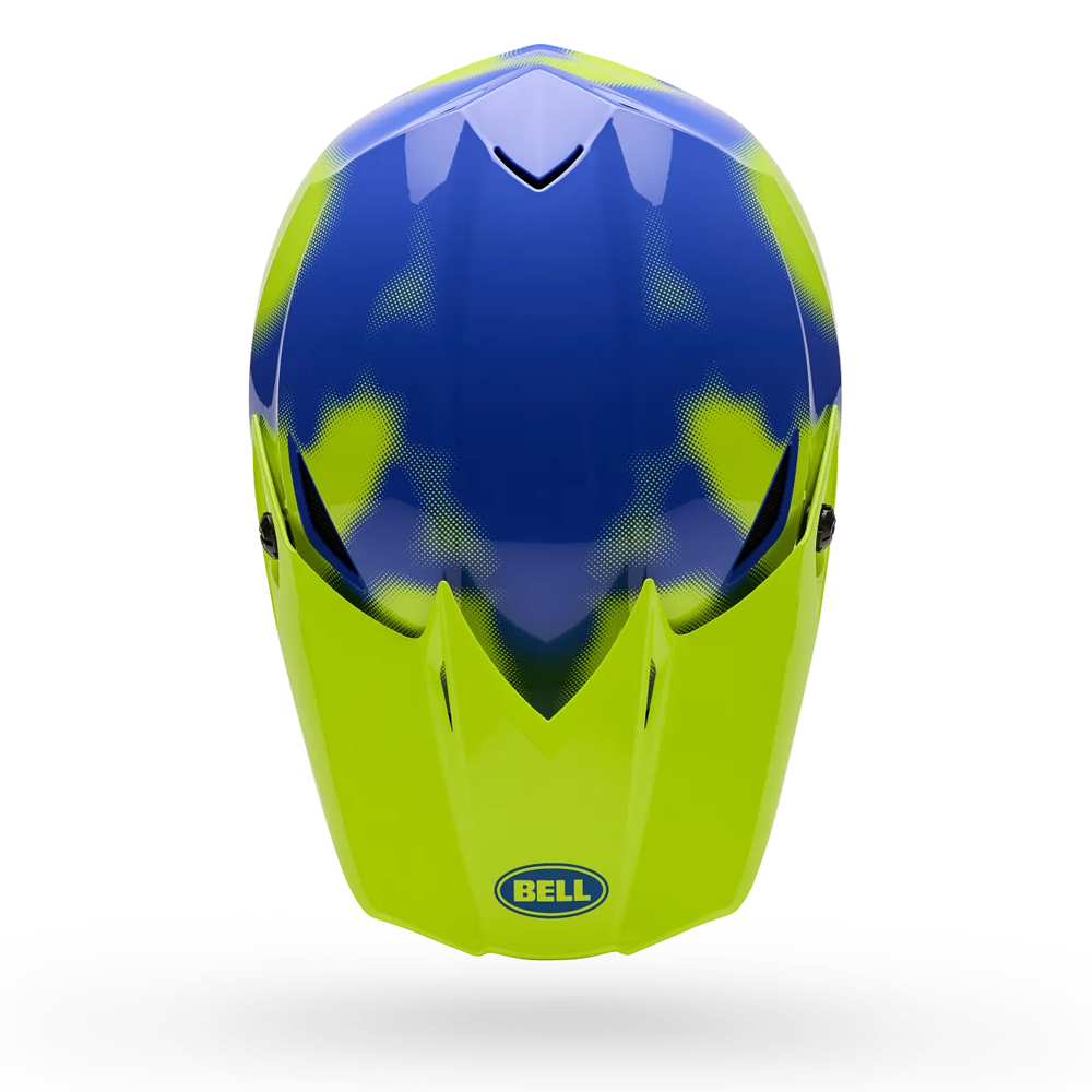 Bell MX-10 Mips Camo Fluorescent Yellow