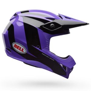 Bell MX-10 Mips Motocross Helmet - TALON PURPLE / BLACK