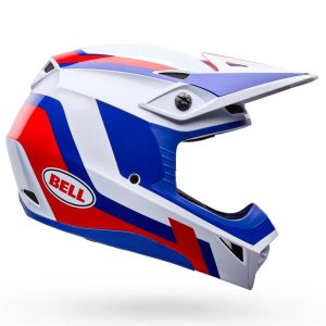 Bell MX-10 Mips Youth Motocross Helmet - DYNO RED / WHITE / BLUE