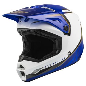 Fly Racing Motocross Helmet Kinetic - VISION WHITE / BLUE