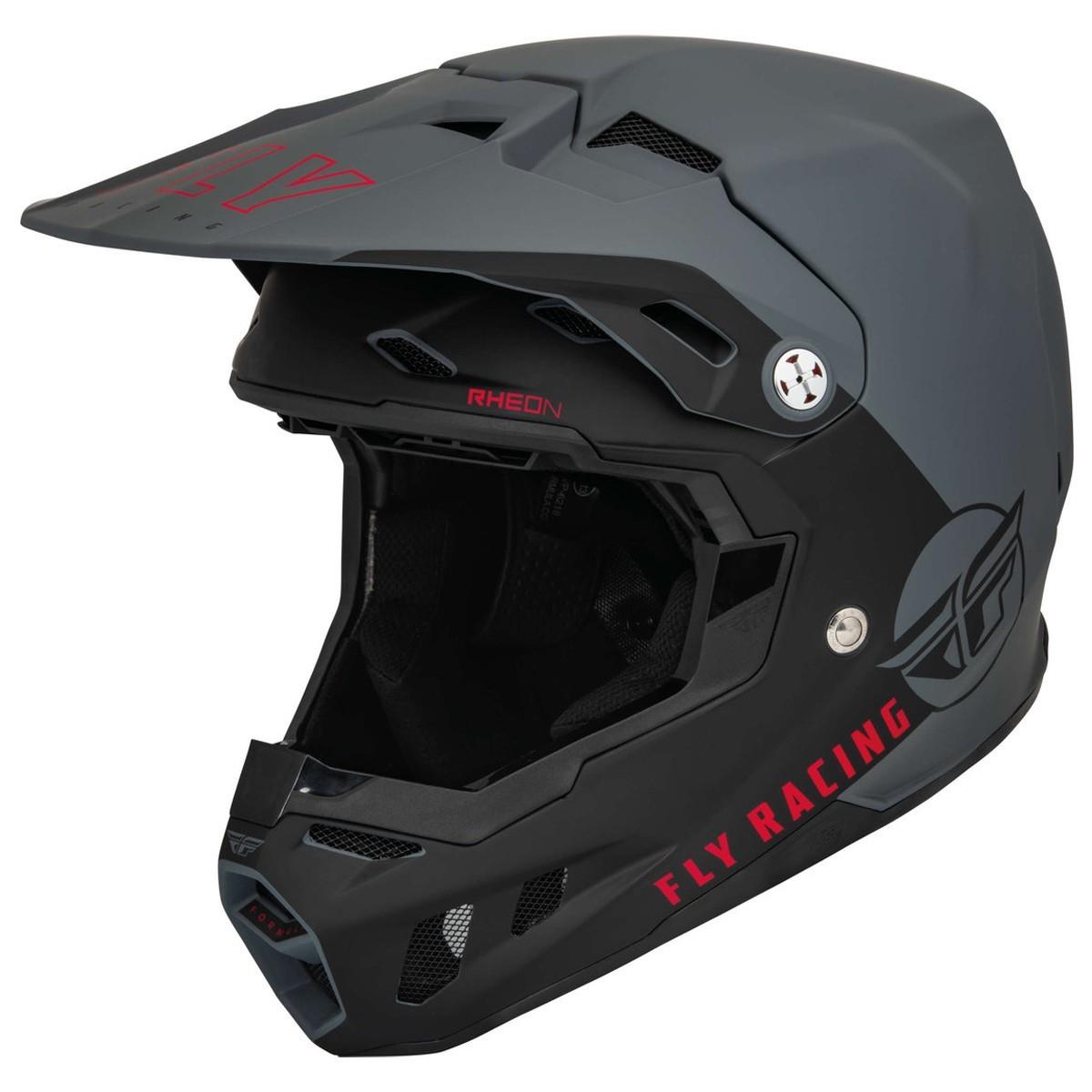 Fly Racing Motocross Helmet Formula CC - CENTRUM GREY / BLACK