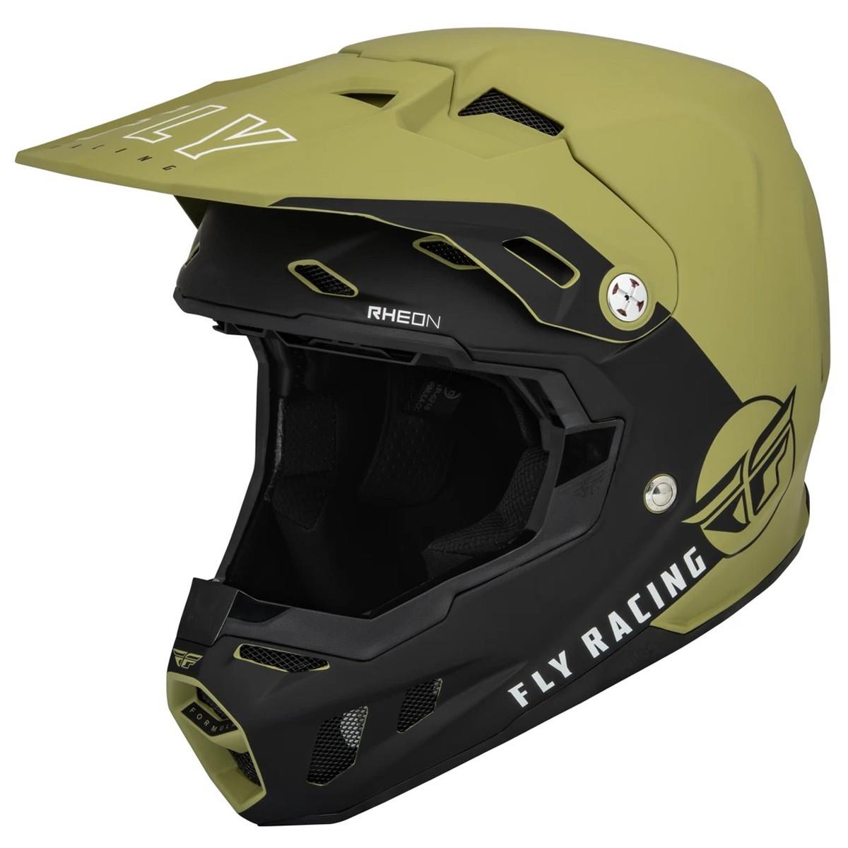Fly Racing Motocross Helmet Formula CC - CENTRUM OLIVE GREEN / BLACK