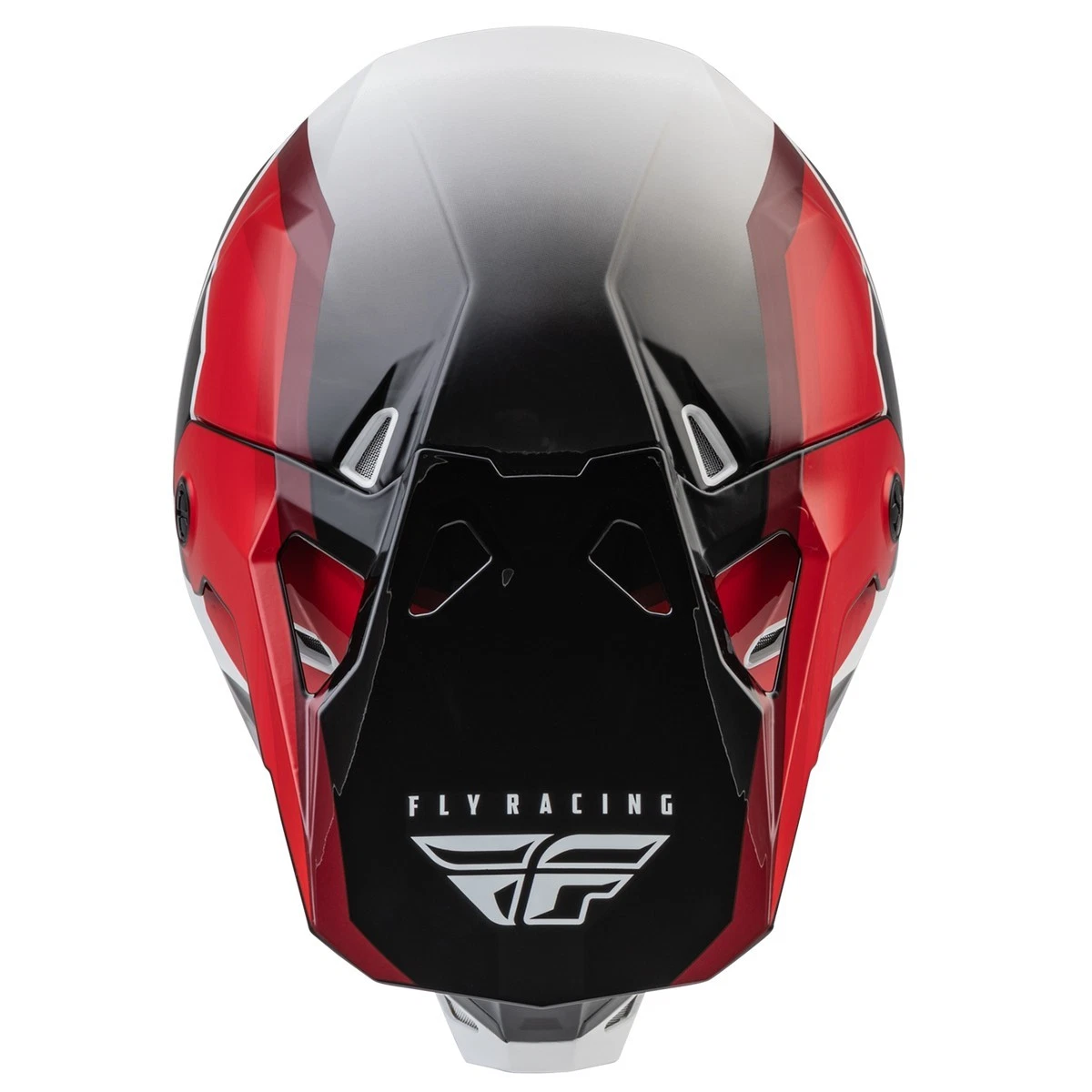 Fly Racing Motocross Helmet Formula CP - RUSH BLACK / RED / WHITE - Image 3