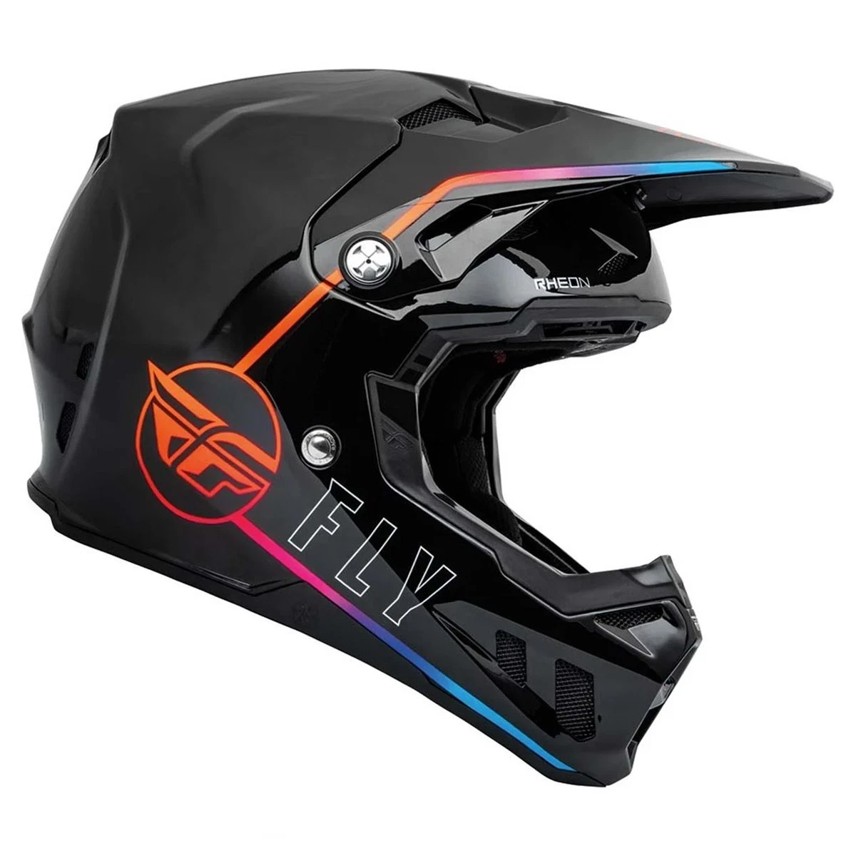 Fly Racing Motocross Helmet Formula CC - AVENGER BLACK - Image 2