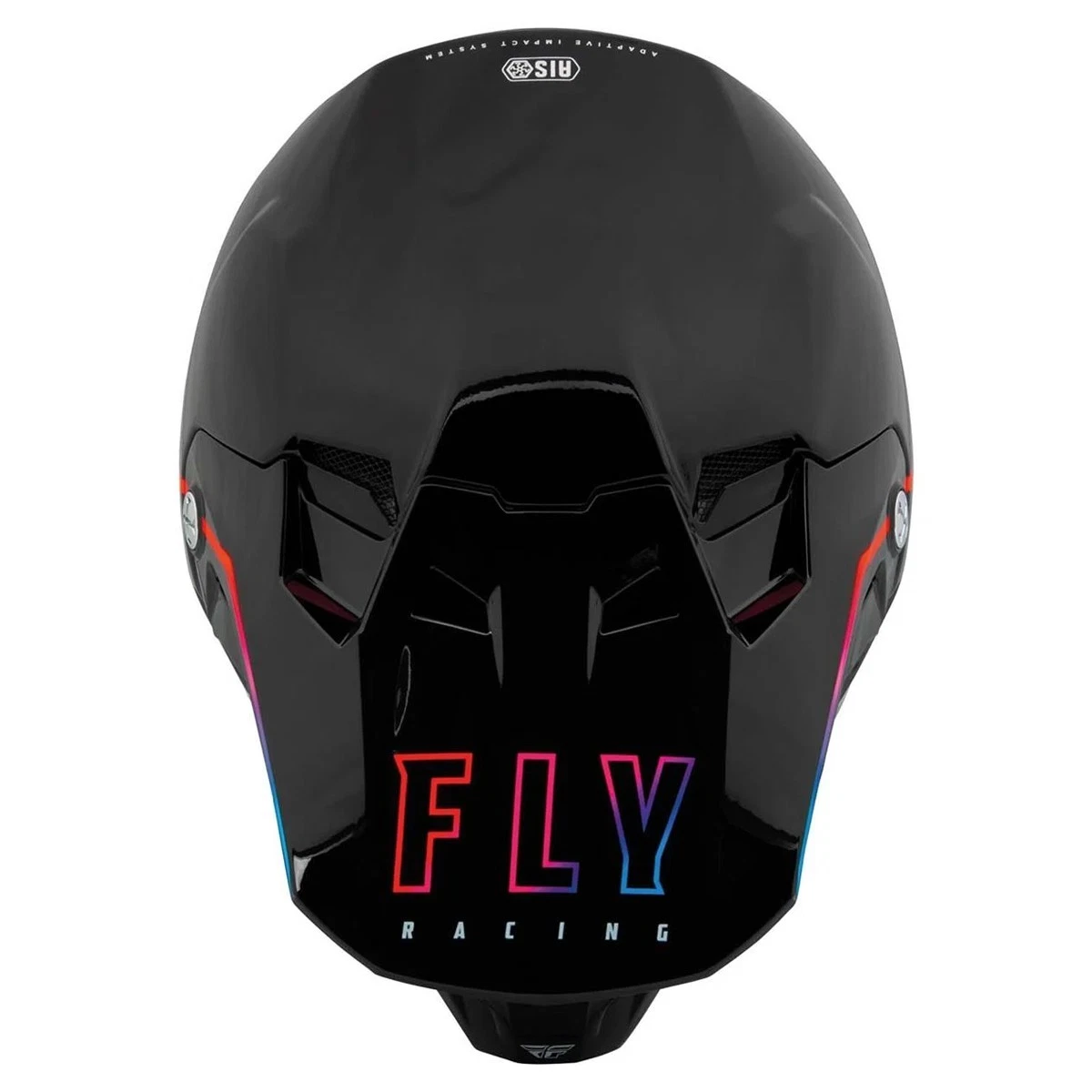 Fly Racing Motocross Helmet Formula CC - AVENGER BLACK - Image 4