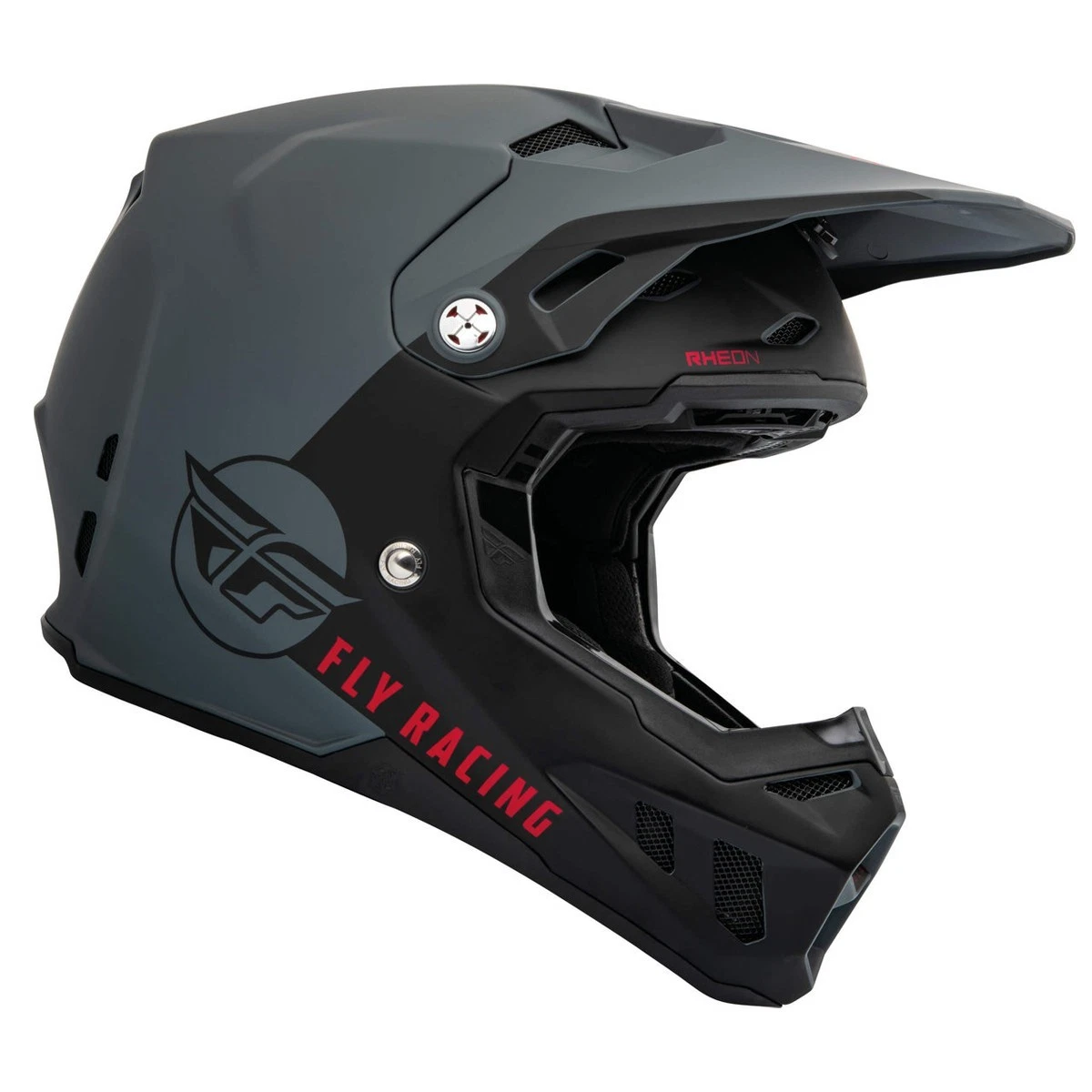 Fly Racing Motocross Helmet Formula CC - CENTRUM GREY / BLACK - Image 2