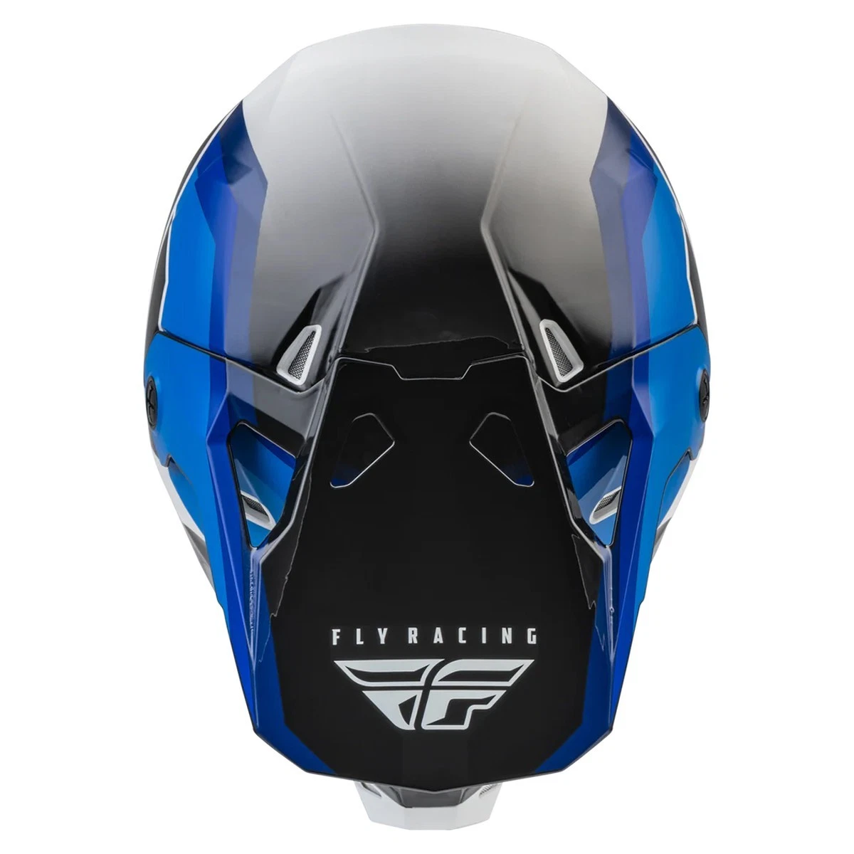 Fly Racing Motocross Helmet Formula CP - RUSH BLACK / BLUE / WHITE - Image 3