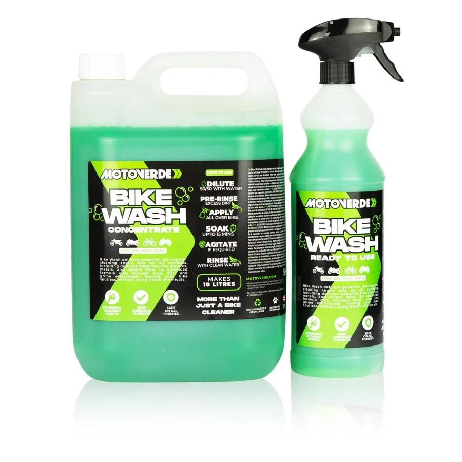 Motoverde 5L +1L Bike Wash Motocross MX Cleaner