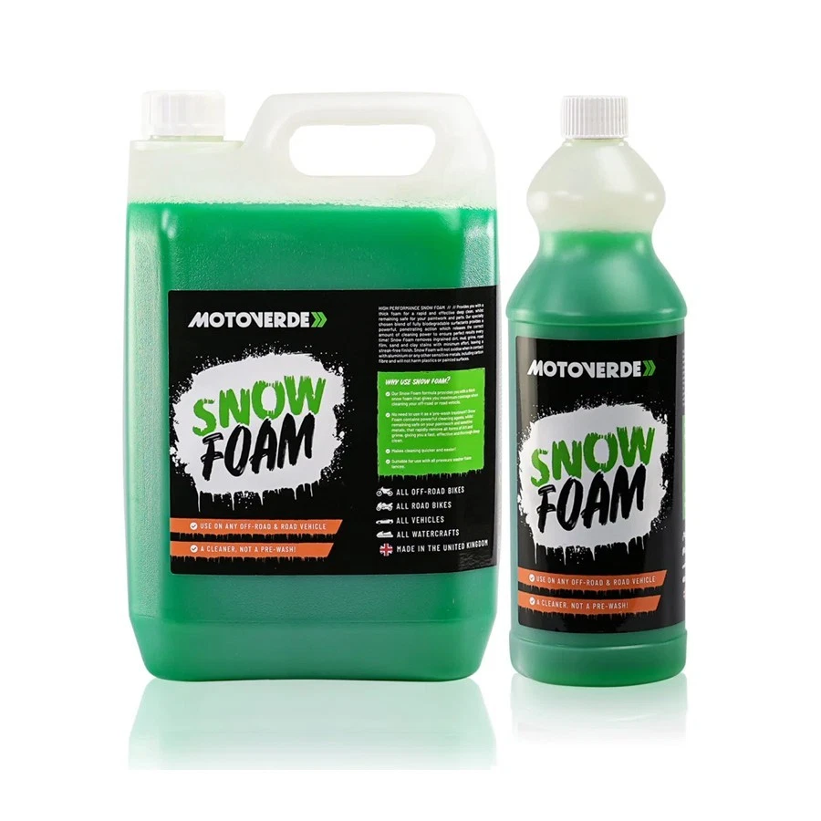 Motoverde 5L +1L Snow Foam Soap MX Combo Cleaner