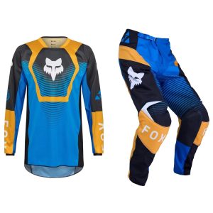 Fox Racing 180 Motocross Kit Mx Pants & Jersey - COLLECT BLUE