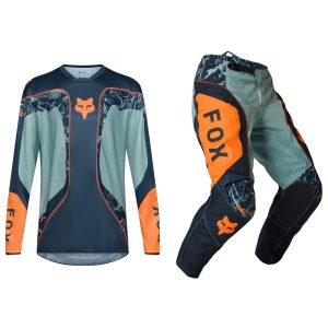 Fox Racing 180 Motocross Kit Mx Pants & Jersey - IMAGE ARTIC BLUE