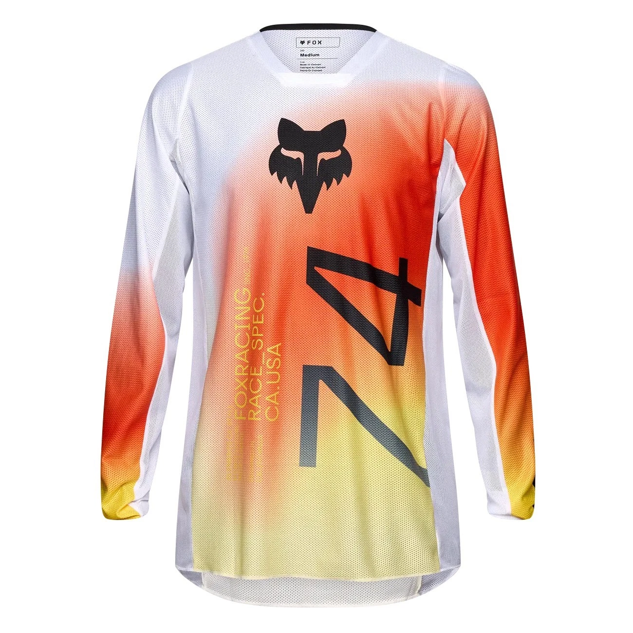 Fox Racing 180 Motocross Kit Mx Pants & Jersey - HAZE WHITE - Image 3