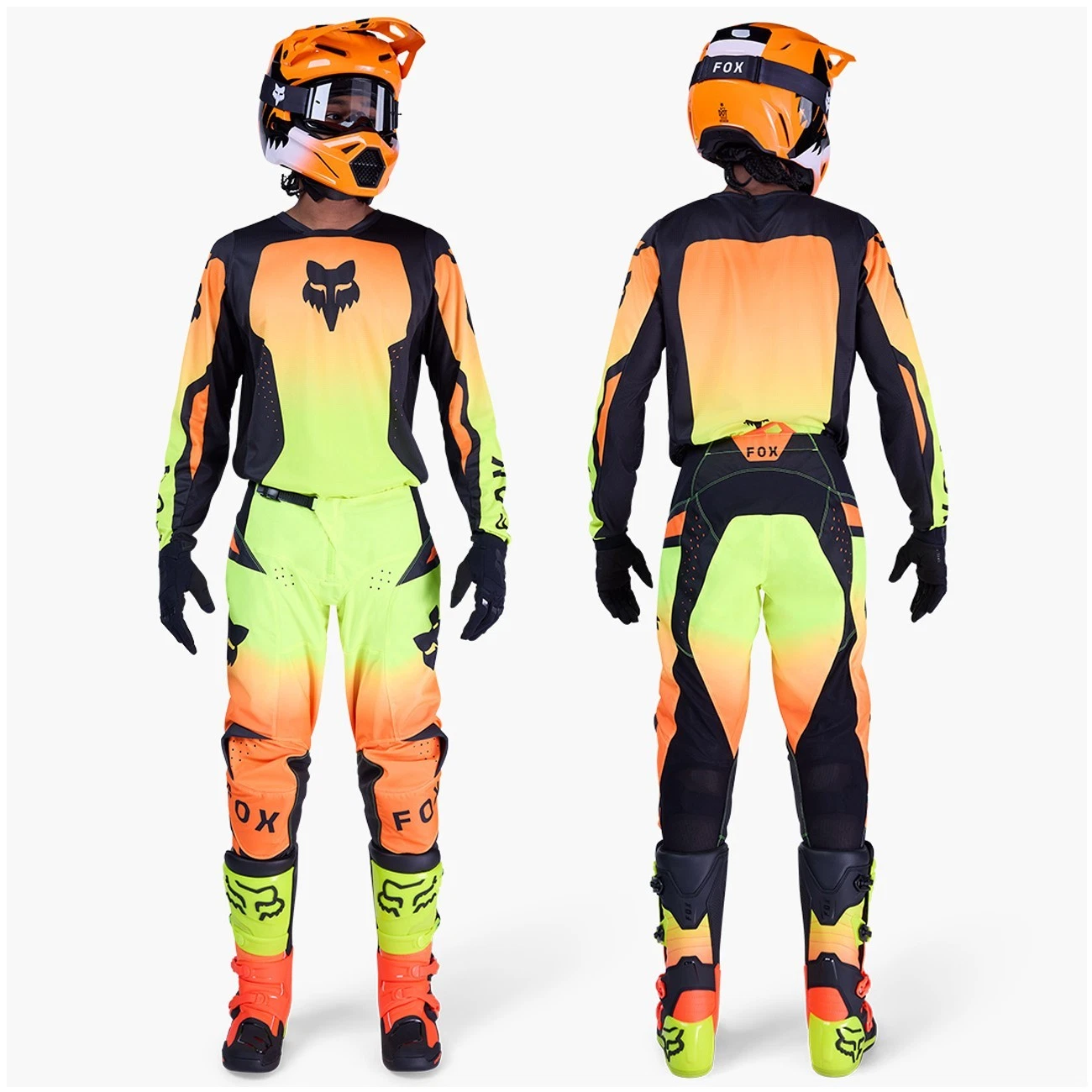Fox Racing 180 Motocross Kit Mx Pants & Jersey - SHIELD FLUORESCENT YELLOW - Image 2