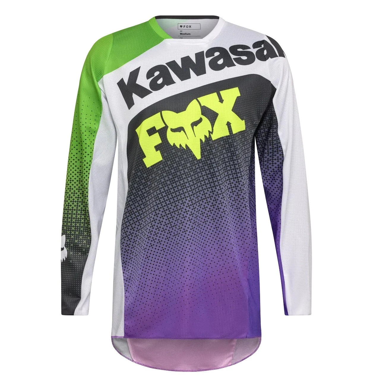 Fox Racing 180 Motocross Kit Mx Pants & Jersey - KAWASAKI PURPLE WHITE - Image 5