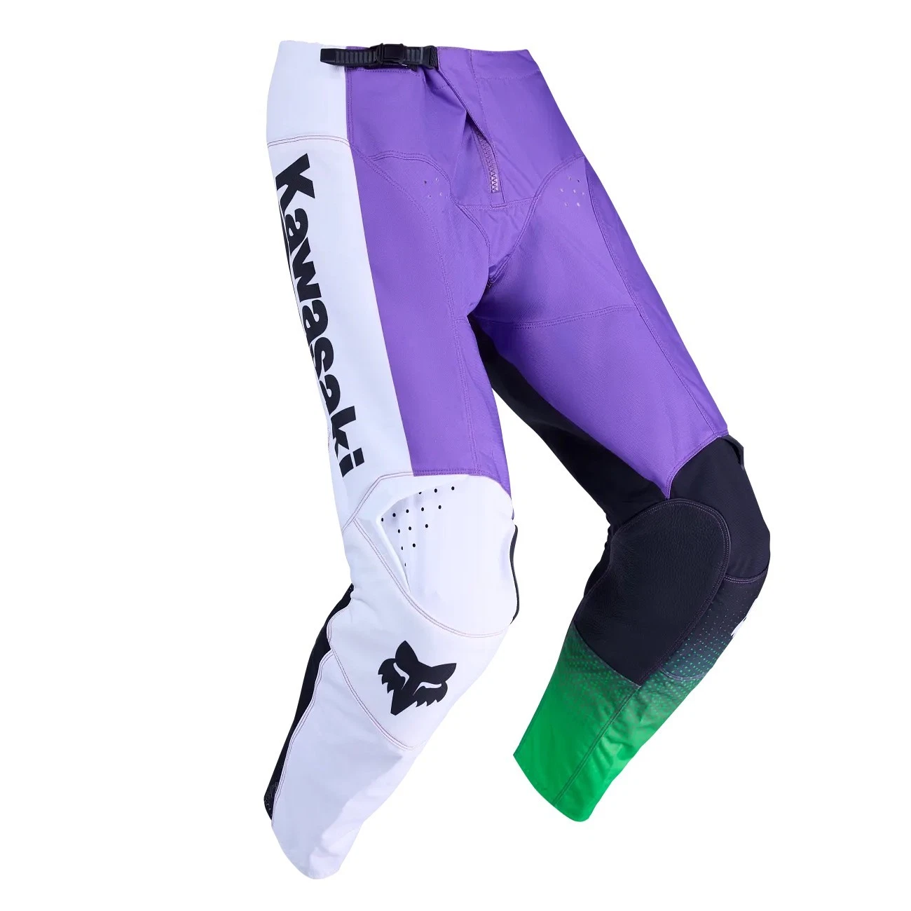Fox Racing 180 Motocross Kit Mx Pants & Jersey - KAWASAKI PURPLE WHITE - Image 6