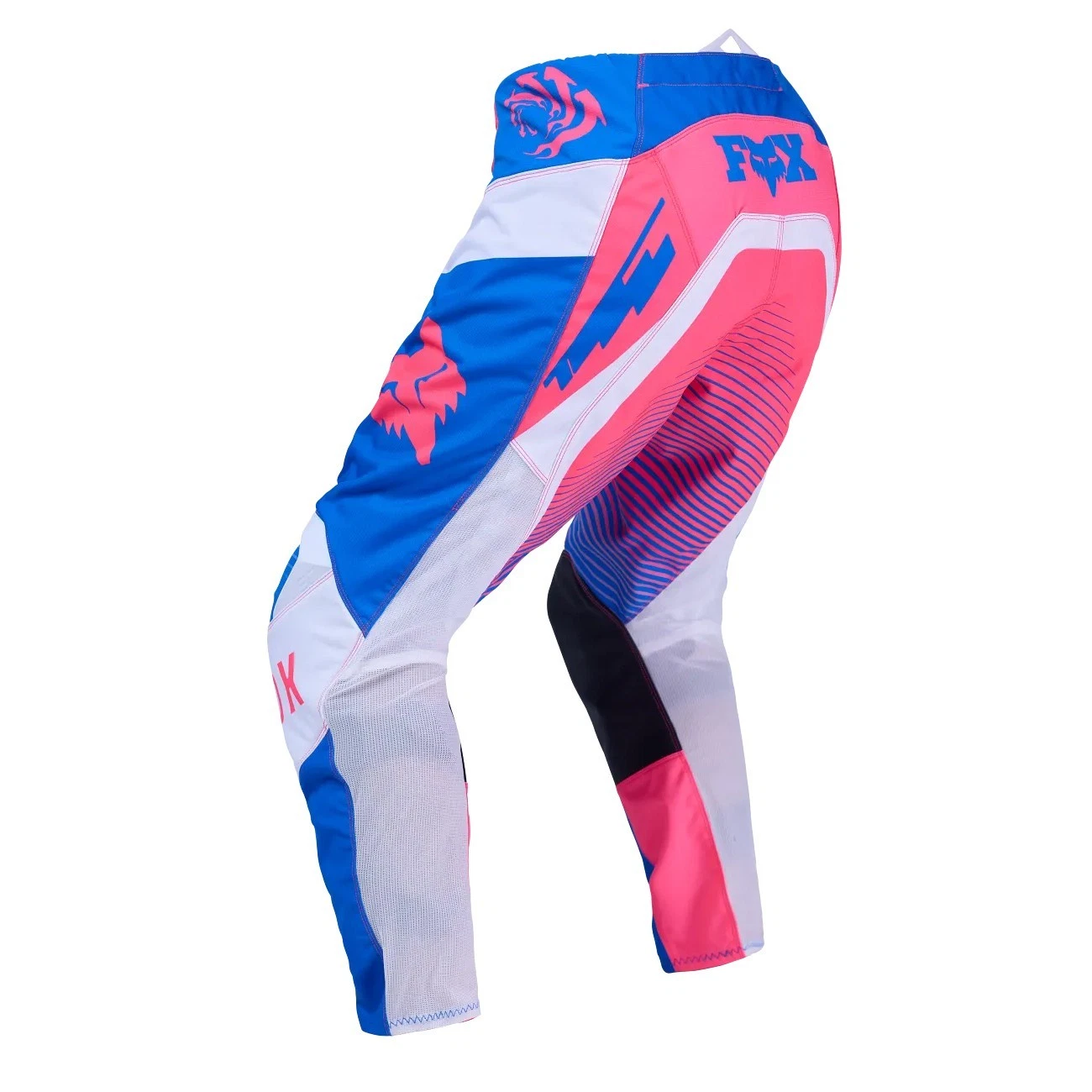 Fox Racing Youth 180 Motocross Kit Mx Pants & Jersey - COLLECT BLUE / PINK - Image 4
