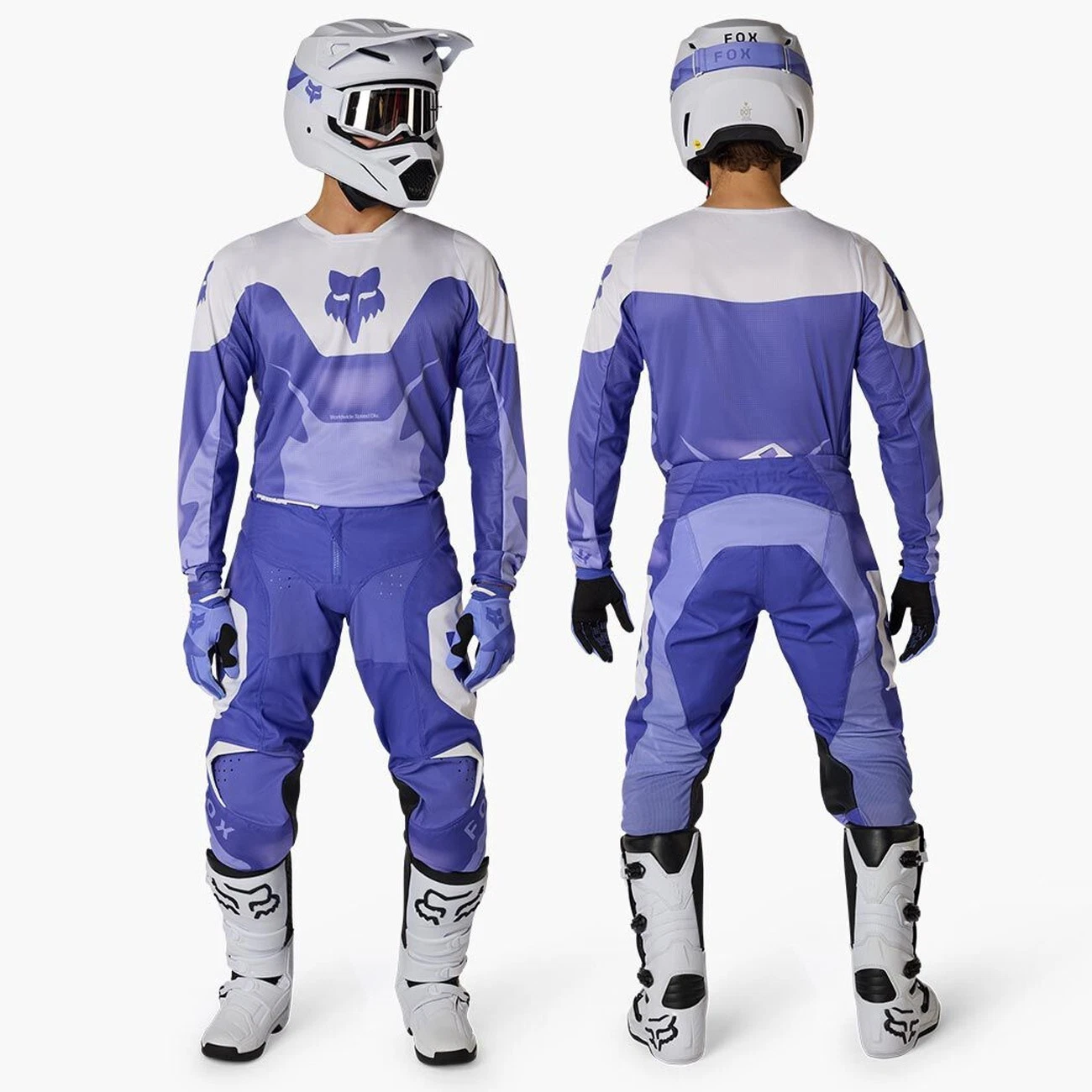 Fox Racing 180 Motocross Kit Mx Pants & Jersey - NOBLE PURPLE DOVE - Image 2